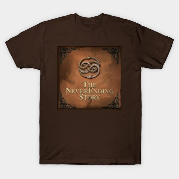 The Neverending Story Cover T-Shirt by The Neverending Story